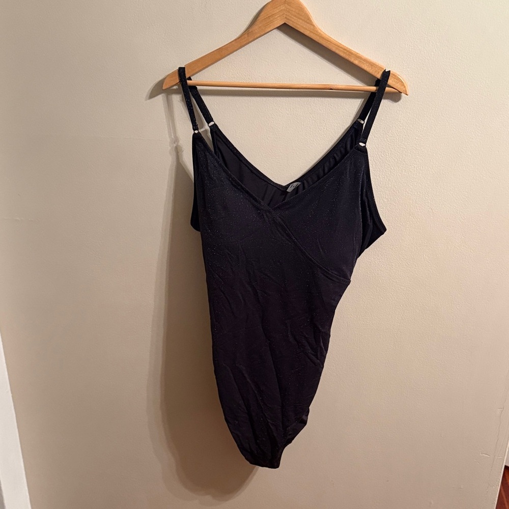 Old Navy Sparkling Black Swimsuit
